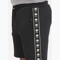 Pantaloncini da corsa Pitbull da uomo Powers nero 3