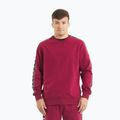 Pitbull Tape Nugget Crewneck Felpa da uomo bordeaux