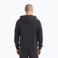 Felpa con cappuccio e zip Pitbull Tape Nugget Uomo, nero 3