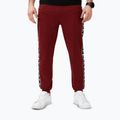 Pantaloni da jogging Pitbull Tape Nugget da uomo bordeaux 4