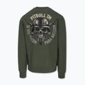 Pitbull Para Bellum Uomo Felpa girocollo verde antico 5