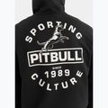 Pitbull Physical Culture Uomo Felpa con zip e cappuccio nero 3