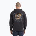 Felpa con cappuccio e zip Pitbull Driving da uomo, nero 3