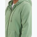 Felpa con zip e cappuccio Pitbull Lancaster 2 da uomo, verde slavato 4