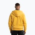Felpa con zip e cappuccio Pitbull Lancaster 2 da uomo, giallo slavato 3