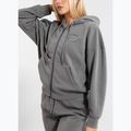 Pitbull Felpa con zip e cappuccio Manzanita Heart donna grigio slavato 3