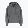 Pitbull Felpa con zip e cappuccio Manzanita Heart donna grigio slavato 4