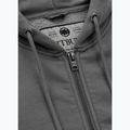 Pitbull Felpa con zip e cappuccio Manzanita Heart donna grigio slavato 6