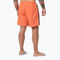 Pantaloncini da bagno Pitbull Blackmore bright salmon da uomo 3