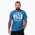 Maglietta uomo Pitbull Logo Palms shade blu