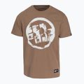 Maglietta Pitbull Logo Palms marrone savana da uomo 4