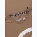 Maglietta Pitbull Logo Palms marrone savana da uomo 6