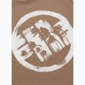 Maglietta Pitbull Logo Palms marrone savana da uomo 7
