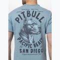 Maglietta Pitbull blu pacifico da uomo 3