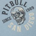 T-shirt Pitbull Shkull Logo Uomo blu 4