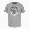 Maglietta Pitbull Shkull Logo uomo grigio