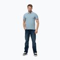 Polo Pitbull Washed Uomo blu lavato 2