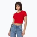 Maglietta Pitbull Cropped rossa da donna 4