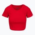 Maglietta Pitbull Cropped rossa da donna 5