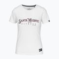 Maglietta Pitbull Santa Muerte donna Rosa bianco 5