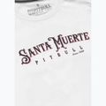 Maglietta Pitbull Santa Muerte donna Rosa bianco 7