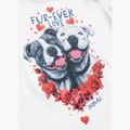 Maglietta Pitbull Fur Ever Love donna bianco 4