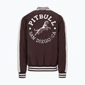 Giacca da uomo Pitbull Manolito Baseball burgundy 8