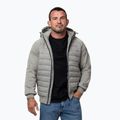 Giacca uomo Pitbull Palomar Padded Hooded Hybrid dusty sage 4