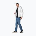 Giacca uomo Pitbull Palomar Padded Hooded Hybrid white 2