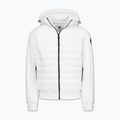Giacca uomo Pitbull Palomar Padded Hooded Hybrid white 5