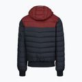 Giacca invernale da uomo Pitbull Rubio Quilted Hooded dark navy/red 6
