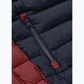 Giacca invernale da uomo Pitbull Rubio Quilted Hooded dark navy/red 11