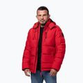 Giacca invernale da uomo Pitbull Piedmont Quilted Hooded fluorescent/red