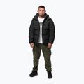Giacca invernale da uomo Pitbull Piedmont Quilted Hooded black 2
