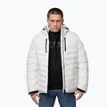 Giacca invernale uomo Pitbull Crestline Padded Hooded off white 5