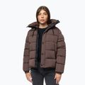 Giacca invernale da donna Pitbull Amalia Padded Hooded dark chocolate 4