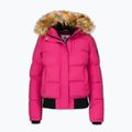 Giacca invernale donna Pitbull Azalea Quilted Hooded raspberry red 7