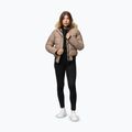 Piumino donna Pitbull Azalea Quilted Hooded dark sand 2
