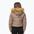 Piumino donna Pitbull Azalea Quilted Hooded dark sand 3