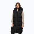 Gilet donna Pitbull Ashley imbottito con cappuccio lungo black