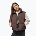 Gilet donna Pitbull Harriet Padded dark chocolate 5