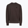 Felpa uomo Pitbull Small Logo Crewneck dark chocolate 4