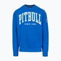 Felpa uomo Pitbull Norton Crewneck azure blue 4