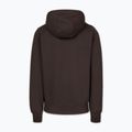 Felpa uomo Pitbull Small Logo Hooded dark chocolate 2