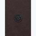 Felpa uomo Pitbull Small Logo Hooded dark chocolate 4