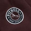 Felpa uomo Pitbull Norton Hooded dark burgundy 10