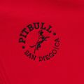 Felpa uomo Pitbull San Diego Ca Hooded Zip red 11