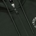 Felpa uomo Pitbull San Diego Ca Hooded Zip dark green 6