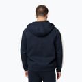 Felpa uomo Pitbull San Diego Ca con cappuccio e zip dark navy/red 3