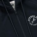 Felpa uomo Pitbull San Diego Ca con cappuccio e zip dark navy/red 8